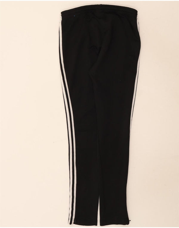 Damskie spodnie dresowe Adidas UK 12 Średnie czarne bawełniane