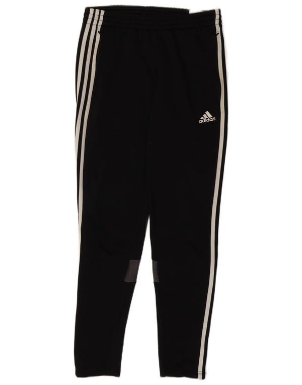 Adidas Mens Climalite Tracksuit Trousers Small Black Polyester