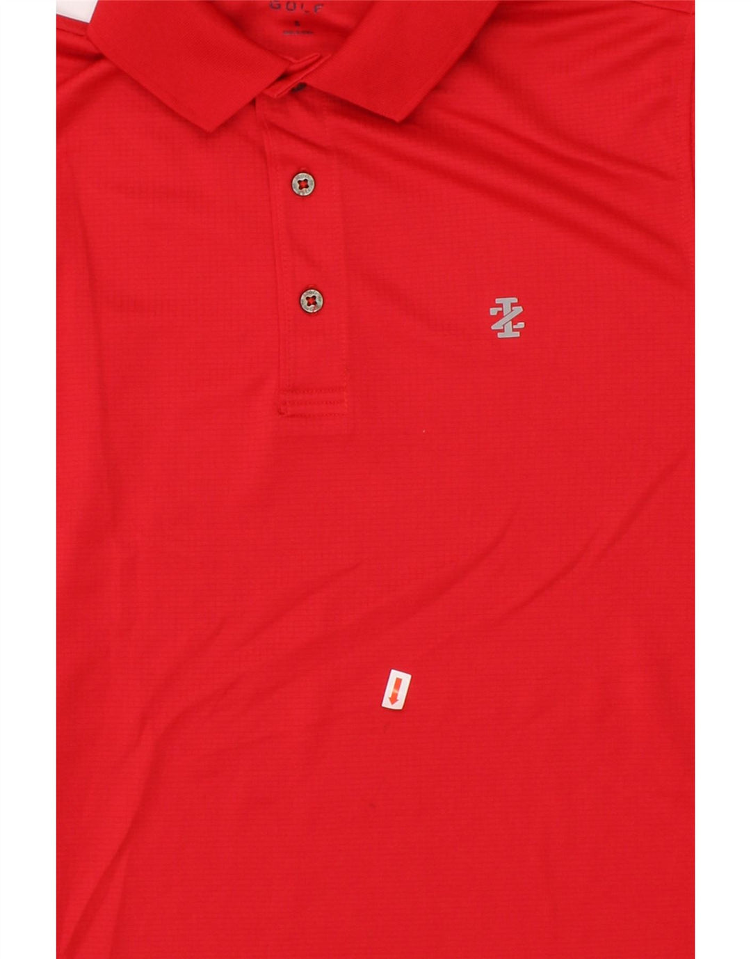 IZOD Mens Polo Shirt Small Red Polyester Vintage Izod and Second-Hand Izod from Messina Hembry 