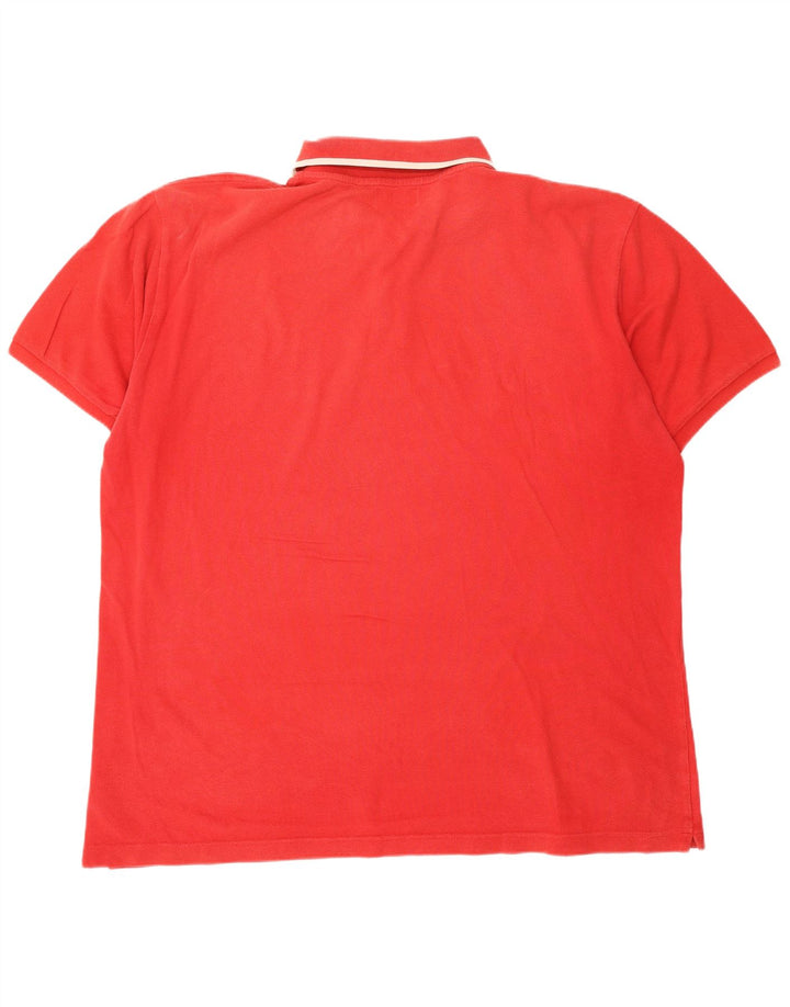 KAPPA Mens Polo Shirt 2XL Red Cotton