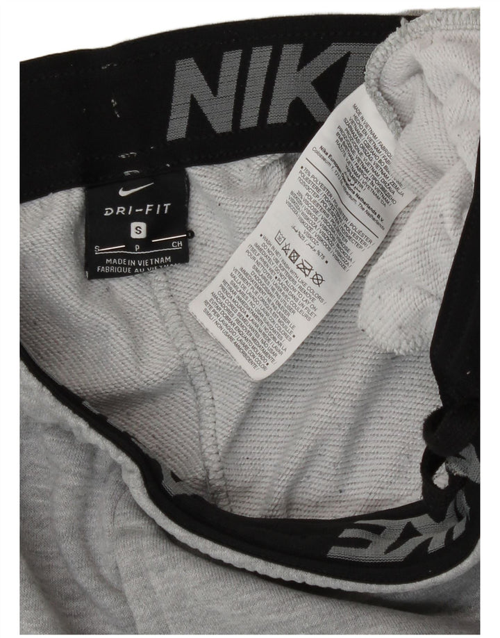 Nike Womens Tracksuit Trousers Joggers UK 10 Small  Grey Polyester
