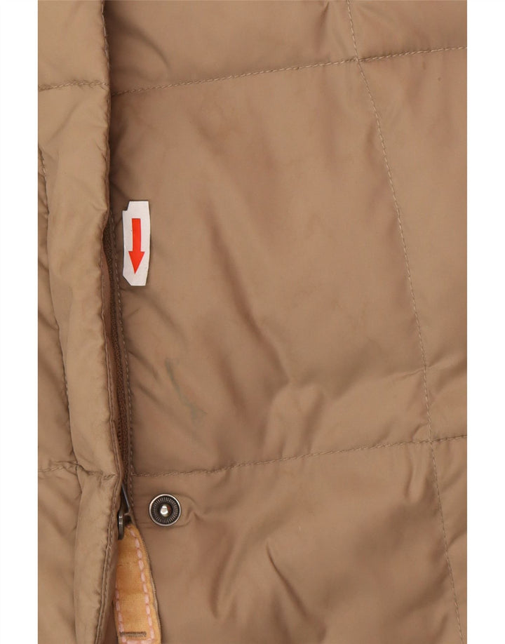 Invicta Womens Padded Coat UK 14 Medium Beige Polyamide