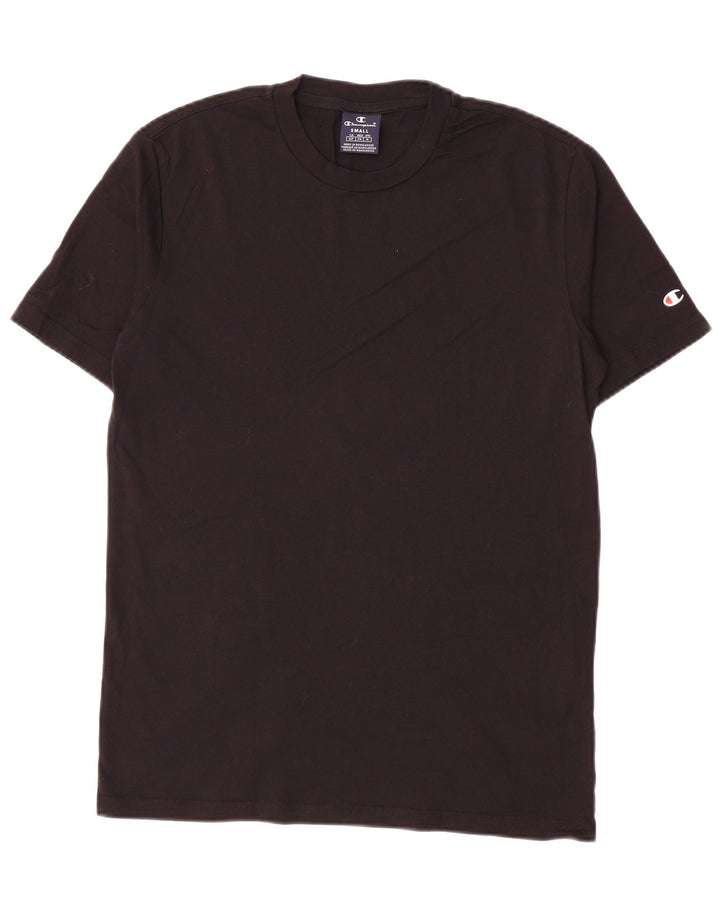Champion herre T-shirt top lille sort bomuld
