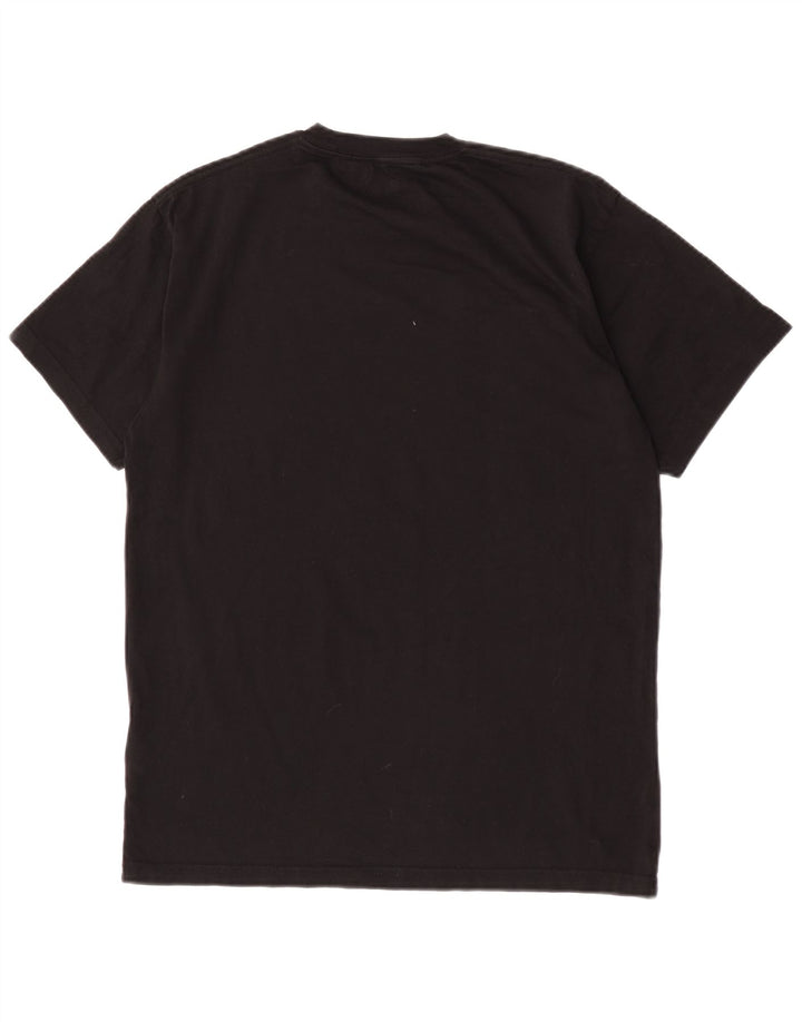 Vans Mens Classic Fit T-Shirt Top Medium Black Cotton