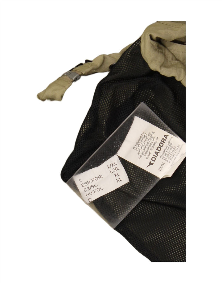 DIADORA Mens Rain Jacket UK 42 XL Beige Polyamide Vintage Diadora and Second-Hand Diadora from Messina Hembry 