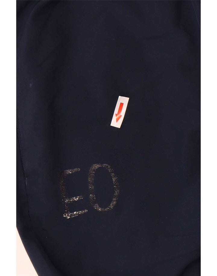Calça de treino masculina Nike Dri Fit grande poliéster azul marinho