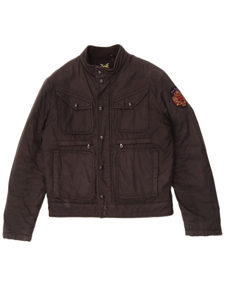Giacca Utility Uomo Gilmar IT 54 2XL Cotone Nero