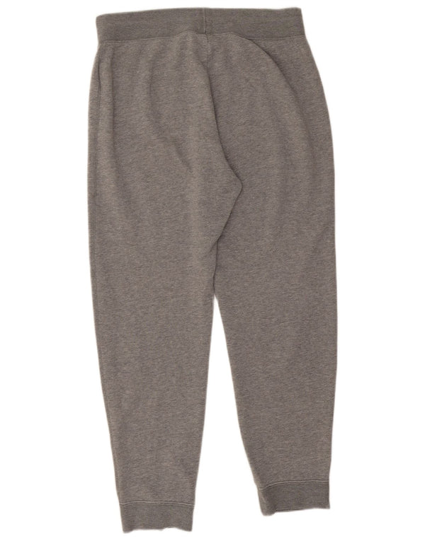 Nike Womens Tracksuit Trousers Joggers UK 14 Medium Grey Cotton