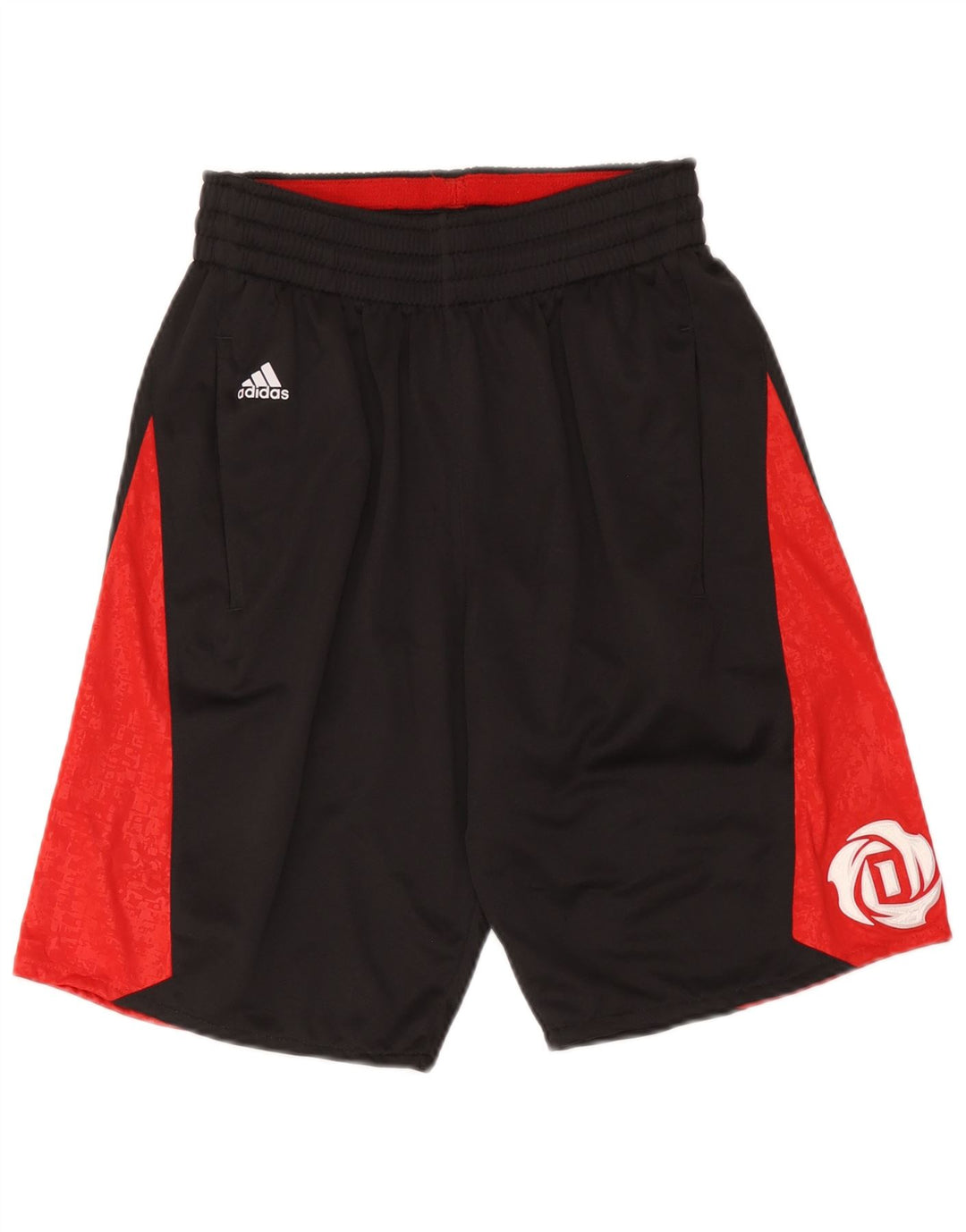 Adidas Mens Sport Shorts Small Black Colourblock Polyester