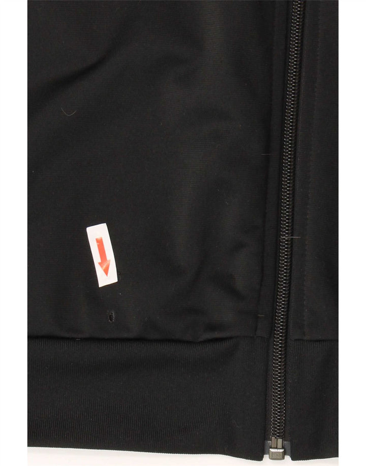 Adidas Hombre Chándal Top Chaqueta Mediano Negro Poliéster