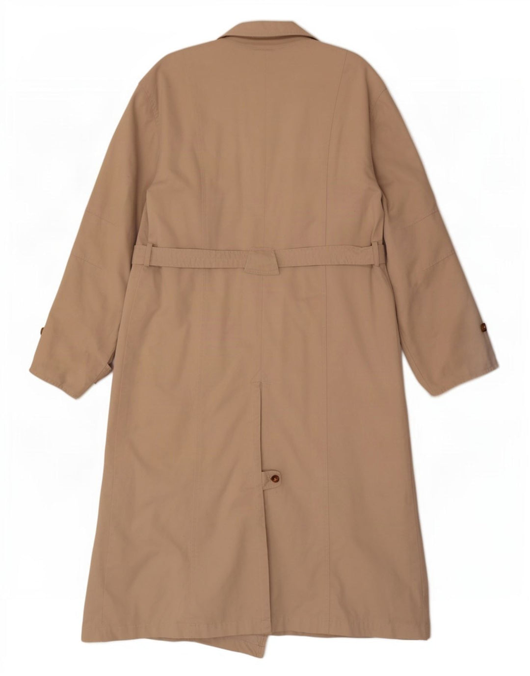 Vintage Mens Trench Coat UK 38 Medium Beige