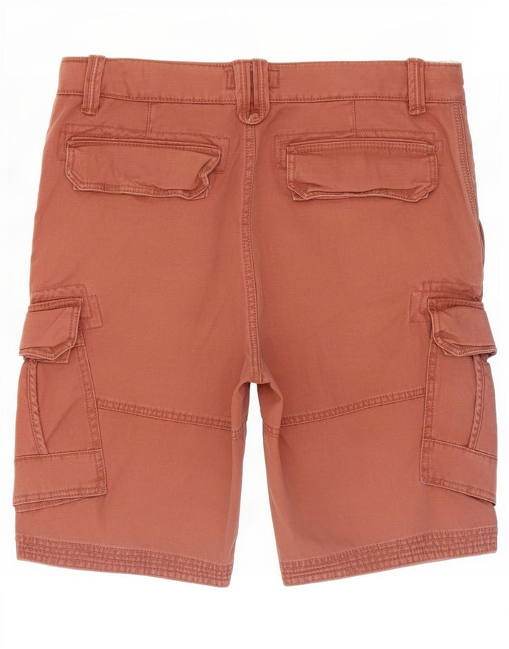 Fat Face Mens Cargo Shorts W36 Large Red Cotton