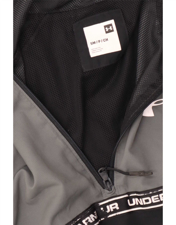 Under Armour Veste de survêtement graphique pour homme UK 36 Small Noir