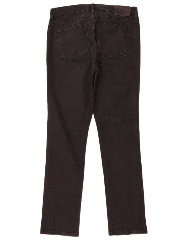 Ralph Lauren Womens Slim Jeans US 10 Large W32 L31 Black Cotton