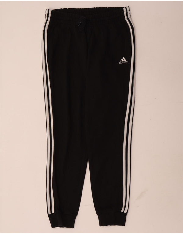 Adidas Pantalon de survêtement pour femme Joggers UK 16/18 Large Noir Coton