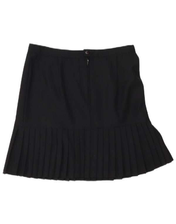 Vintage Womens Trumpet Skirt W32 Large Black
