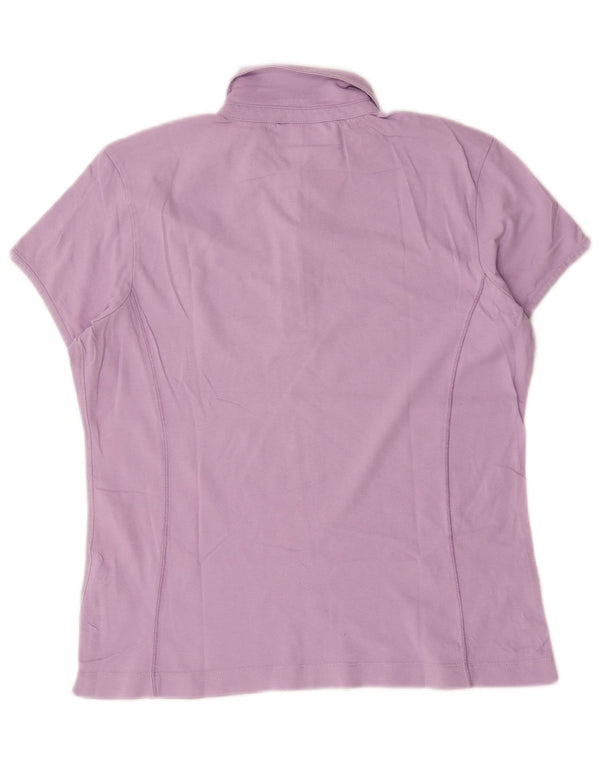 Champion Damen Easy Fit Poloshirt UK 20 2XL Lila