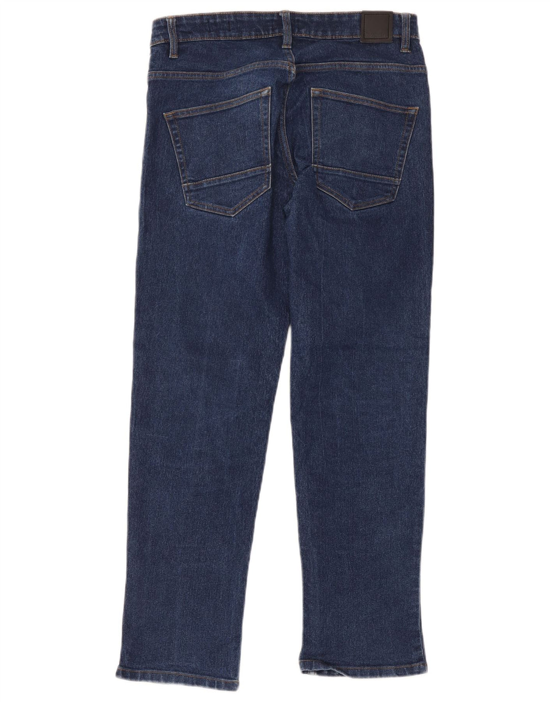 Bænk lige herre jeans W30 L30 Marineblå bomuld