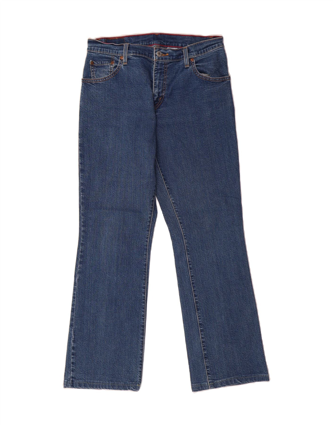 LEVI'S Womens Straight Jeans US 8 Medium W30 L30 Blue Cotton Vintage Levi's and Second-Hand Levi's from Messina Hembry 