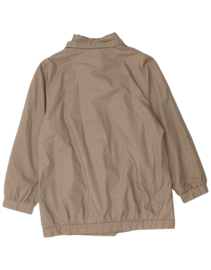 Jachetă Vintage Sherpa Windbreaker pentru femei EU 38 Gri mediu