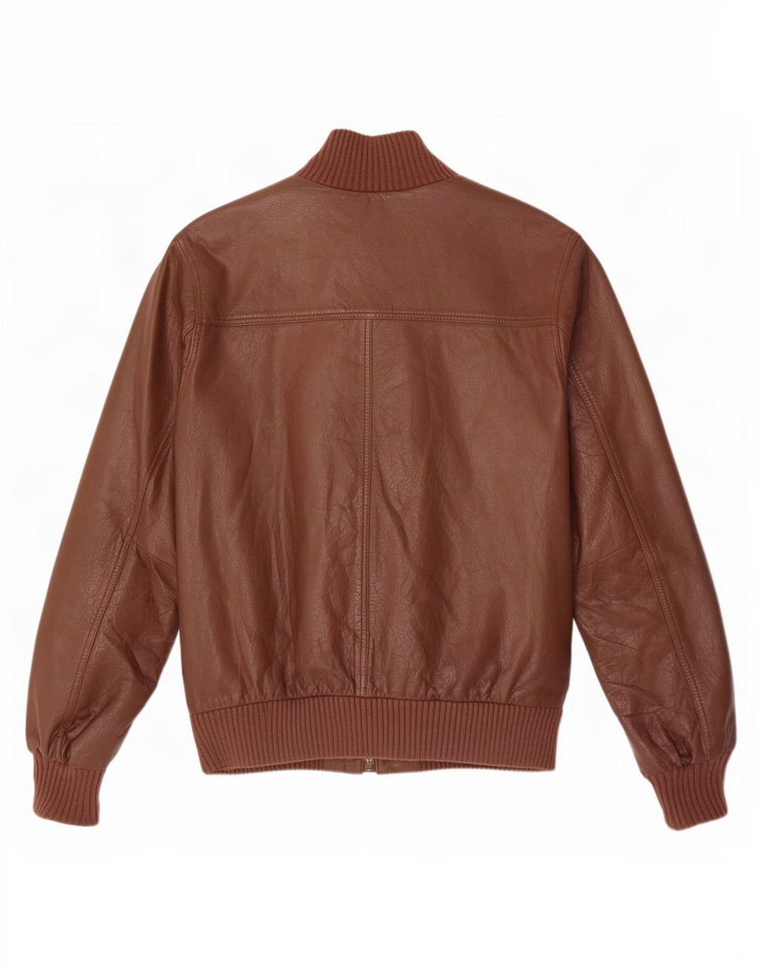Męska kurtka skórzana Bomber Timberland UK 38 Średni brąz