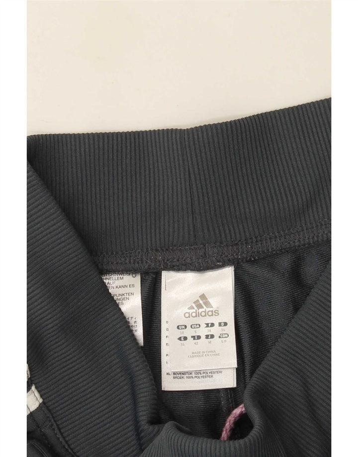 Adidas Pantalon de survêtement pour femme UK 10 Small Gris Polyester