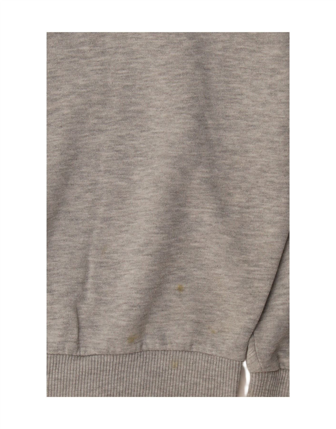 Topshop Dame Oversized Sweatshirt Jumper UK 10 Small Grå Polyester