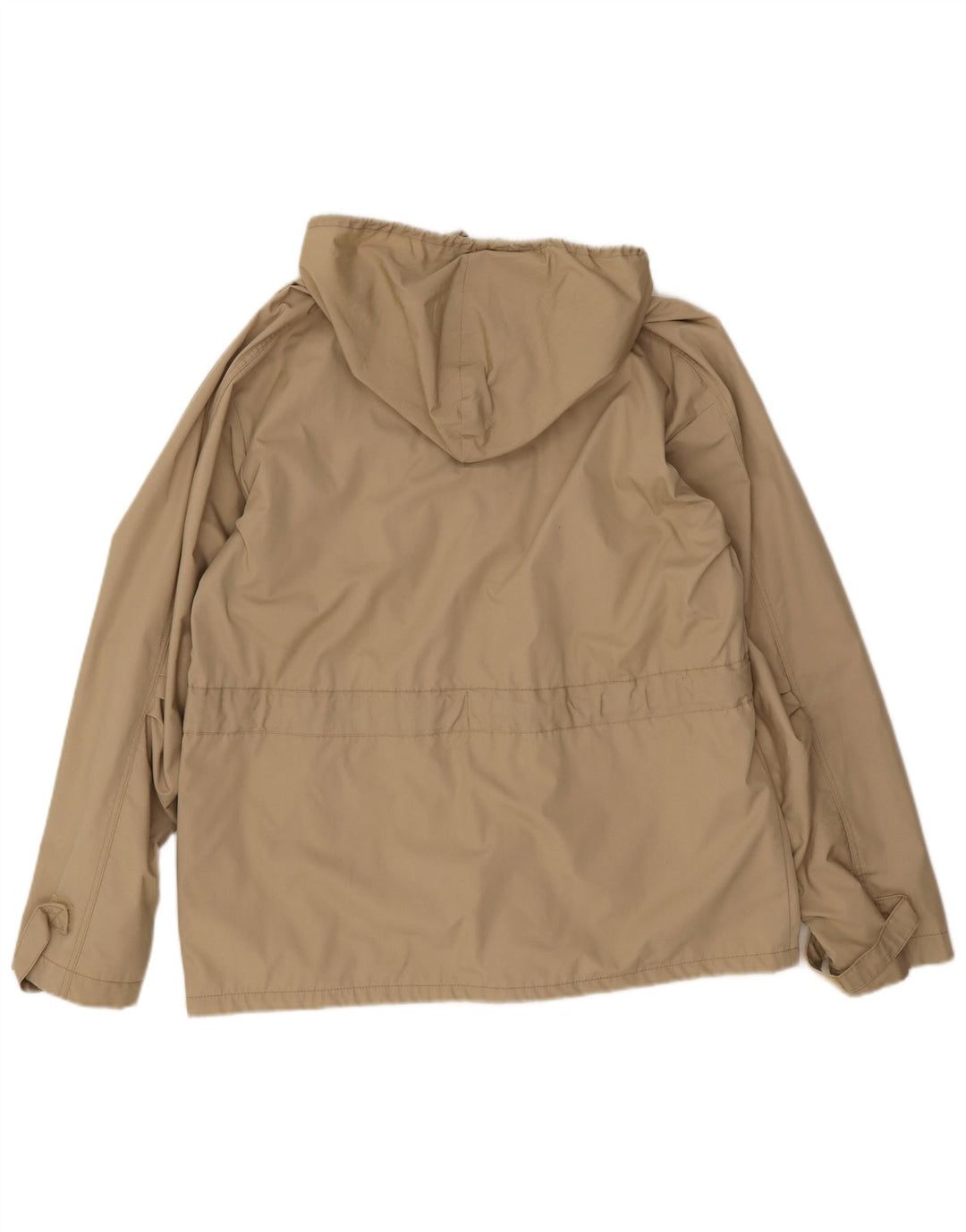 Loffler Mens Hooded Parka Jacket UK 38 Medium Beige