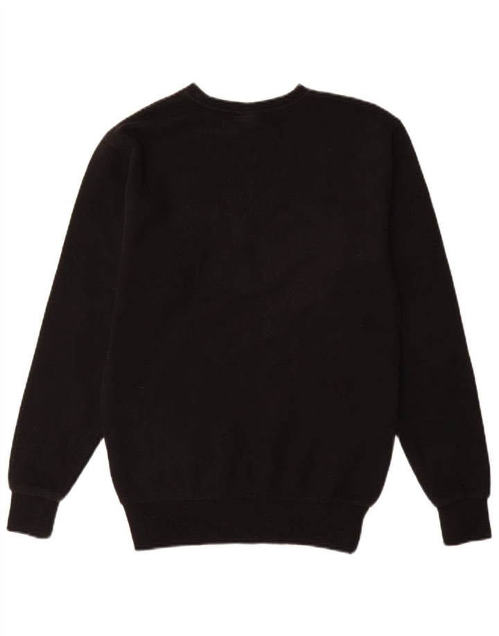 Ellesse Mens Graphic Sweatshirt Jumper XS Black Cotton