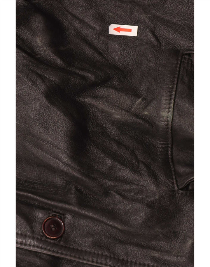 Vintage herre læderjakke UK 40 Large Black