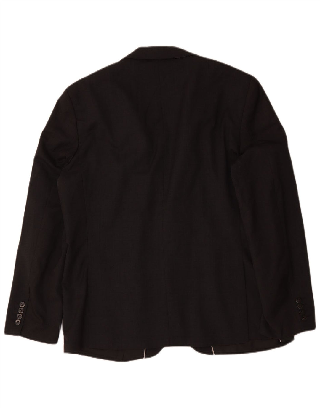 Marks & Spencer Herre Autograph 2 Button Blazer Jacket UK 44 XL Sort Uld