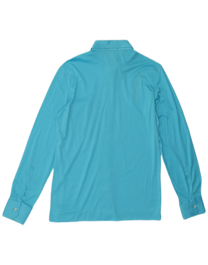 Vintage Mens Shirt Small Blue