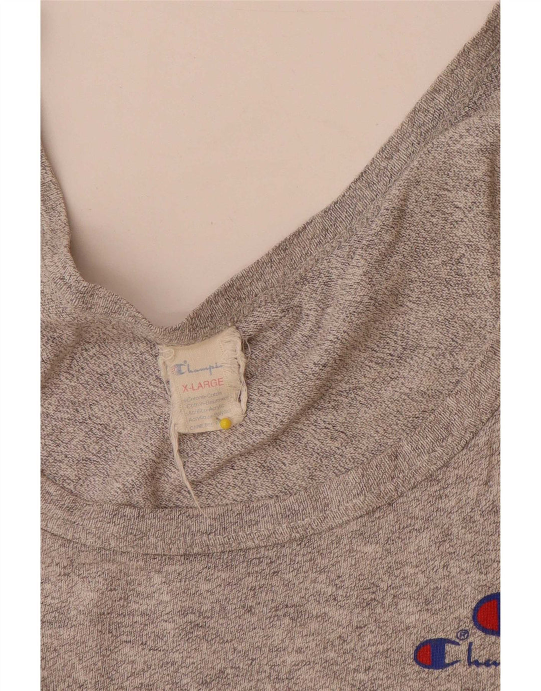 Champion Mens Vest Top XL Grey Flecked Cotton