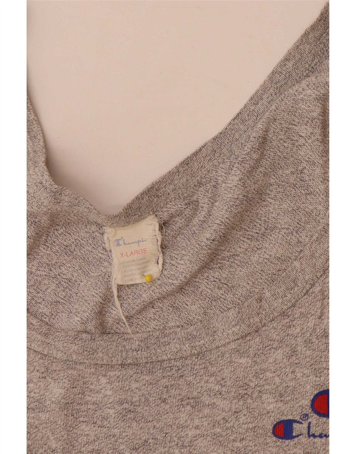 Champion Mens Vest Top XL Grey Flecked Cotton