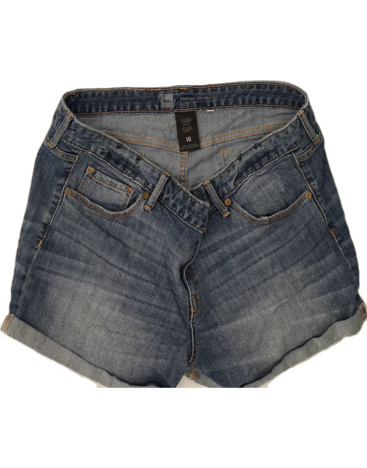 MOSSIMO Womens Denim Shorts US 16 2XL W38  Blue Cotton Vintage Mossimo and Second-Hand Mossimo from Messina Hembry 