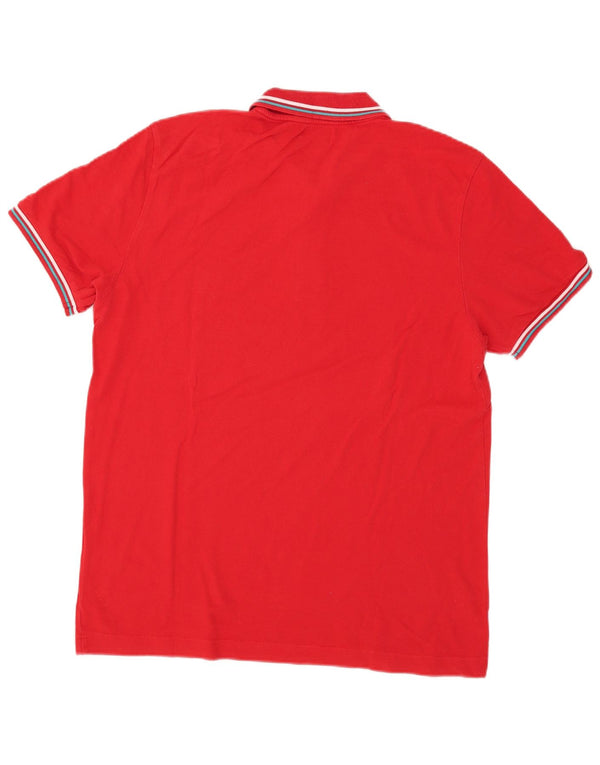Kappa Herren Poloshirt XL Rot