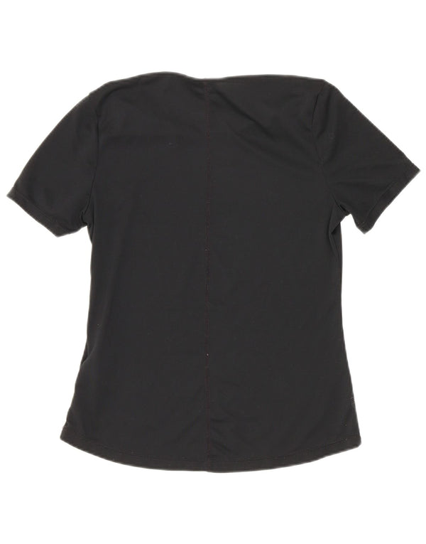 Nike Girls Dri Fit T-Shirt Top 10-11 år Medium Sort Polyester