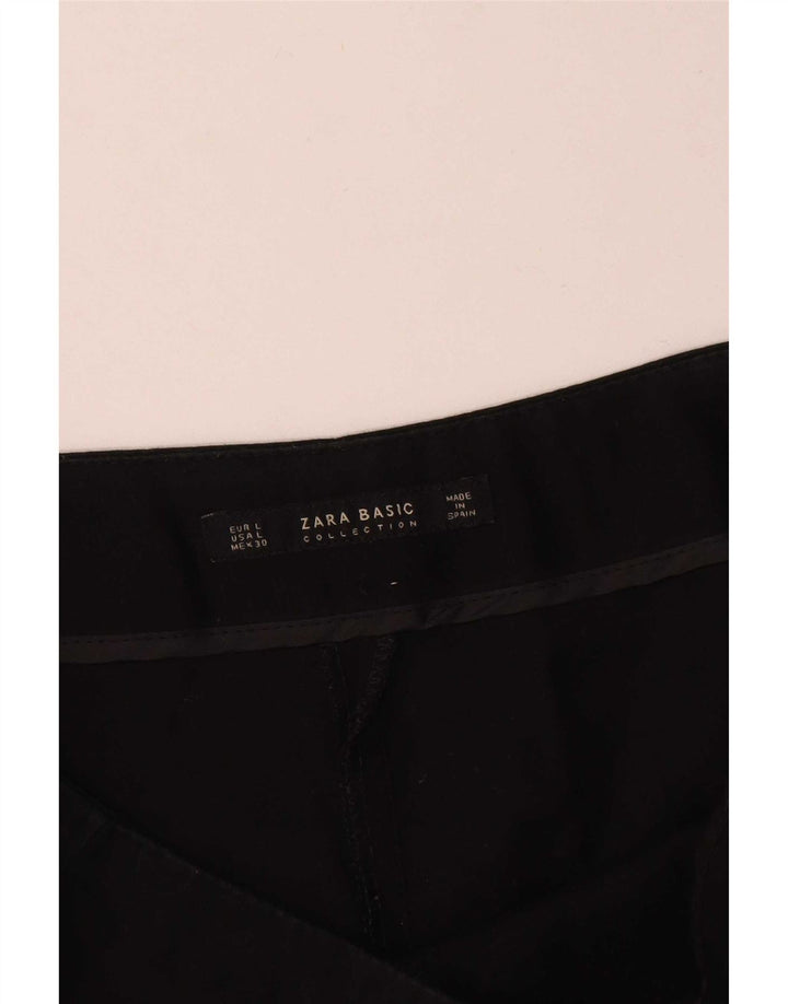Zara Womens Hot Pants Large W30 Black