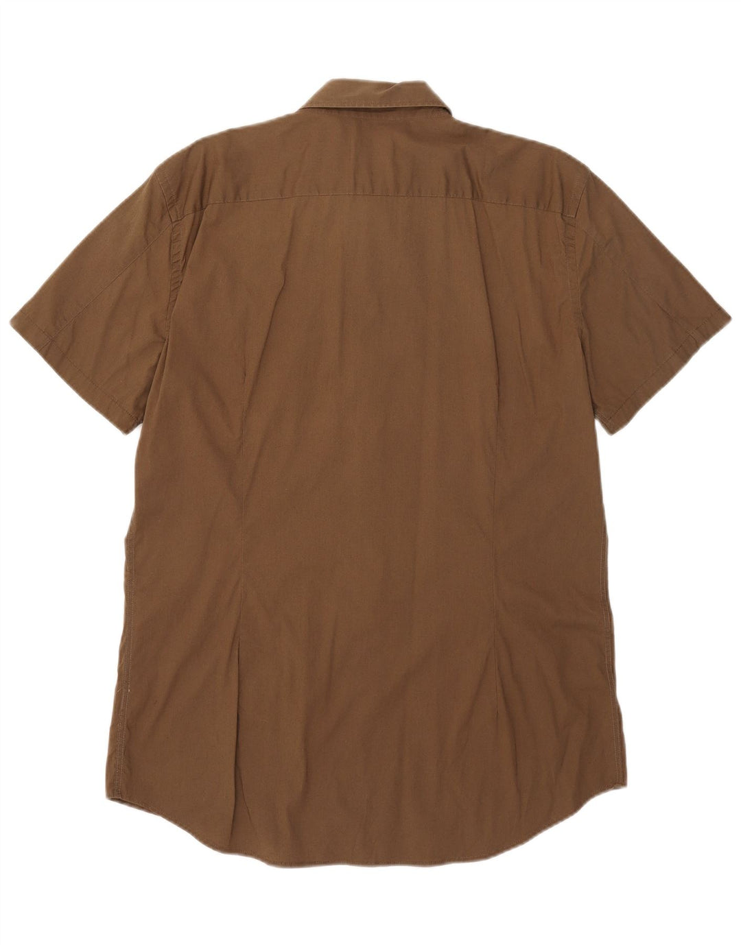 Diesel Mens Short Sleeve Shirt Medium Khaki