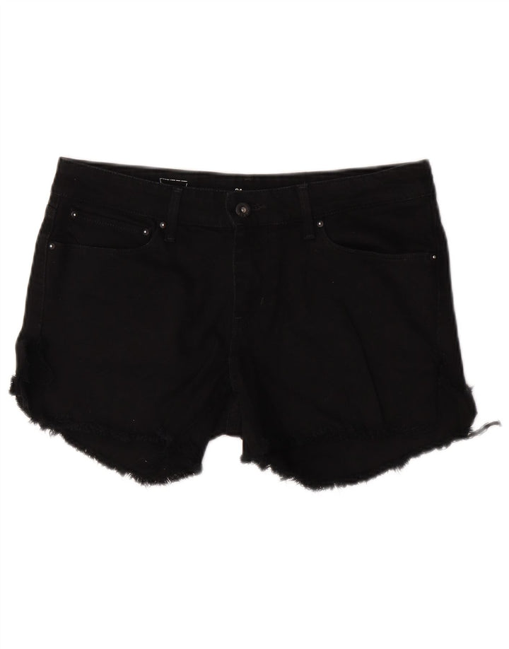 Levi's Damen Jeansshorts W31 Mittelschwarze Baumwolle