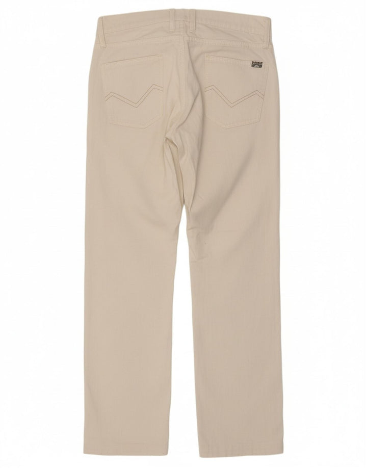 ENERGIE Womens Straight Jeans W29 L29 White Cotton