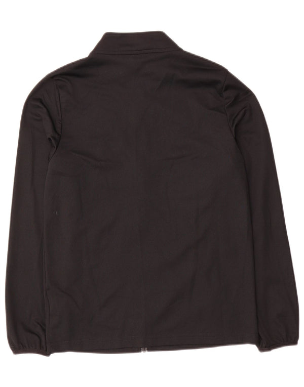 Nike Boys Dri Fit træningsdragt topjakke 12-13 år Stor sort polyester
