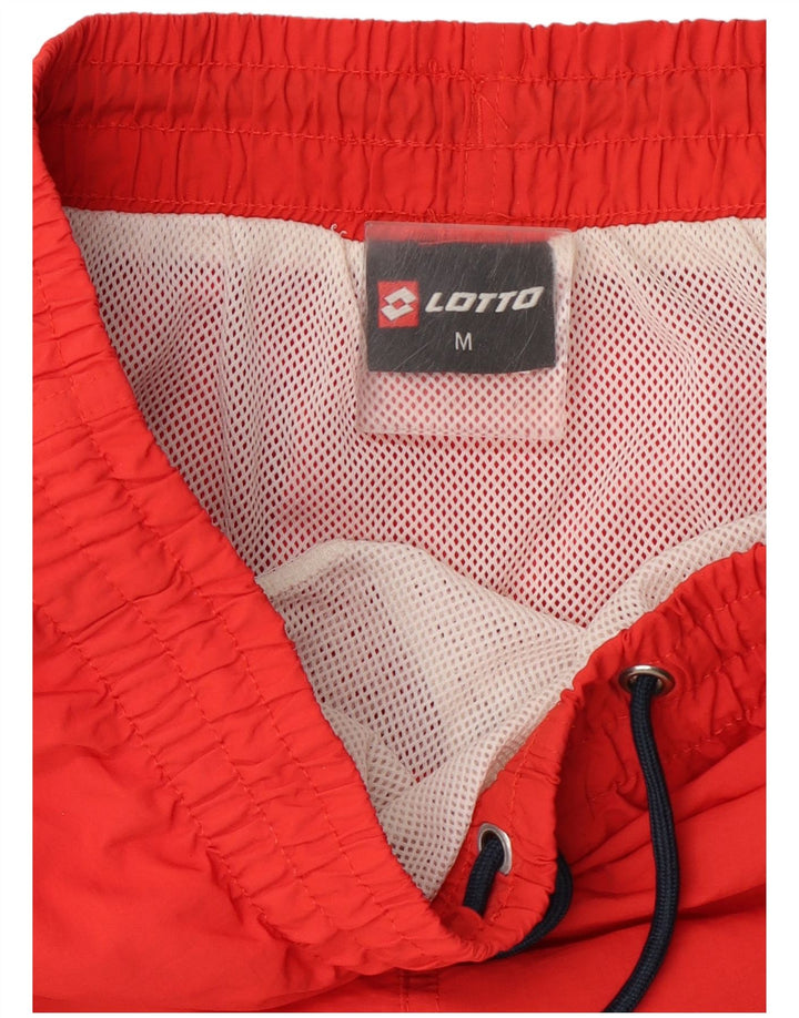 Lotto Mens Swimming Shorts Medium Orange Polyamide