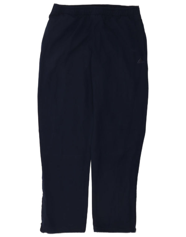 Adidas Mens Climalite Tracksuit Trousers Medium  Navy Blue Polyester