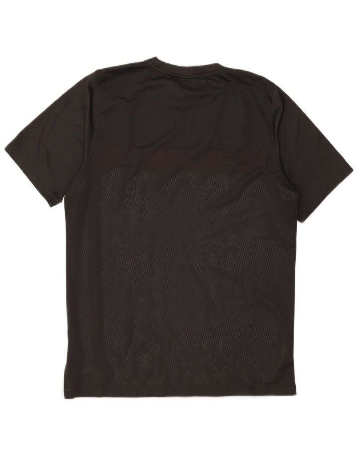 T-shirt Nike Dri Fit da uomo, grande, in poliestere color block grigio
