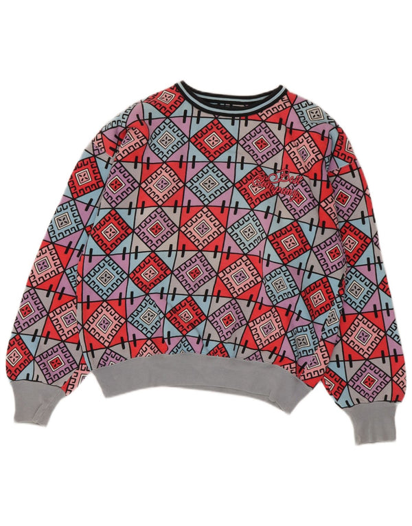Best Company Womens Sweatshirt Jumper UK 14 Medium Multicoloured