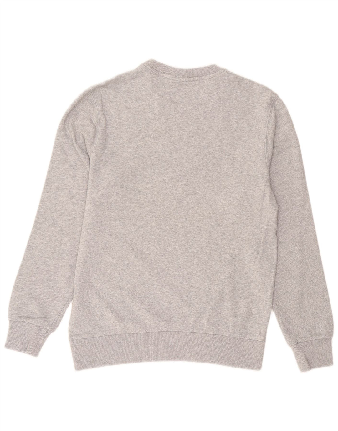 Lacoste Mens Sweatshirt Jumper Size 41 Large Grey Cotton