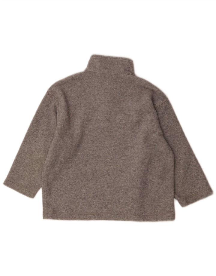 Think Pink Boys Graphic Fleece Jumper 5-6 Years Grey Polyester