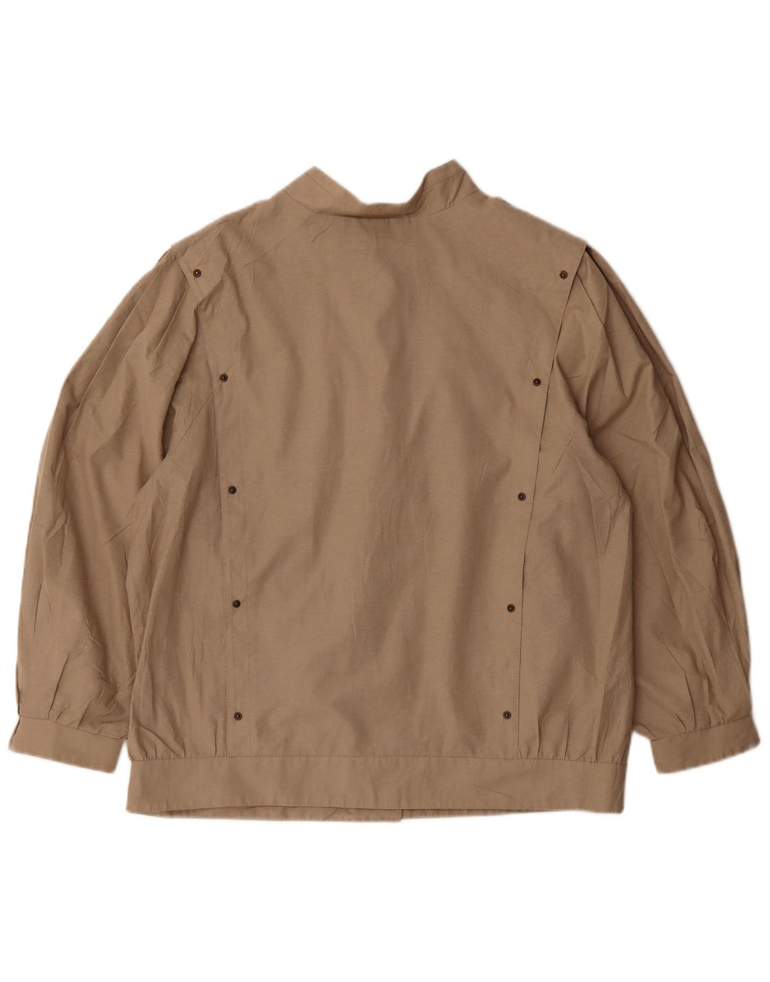 C & A Womens Bomber Jacket EU 44 XL Beige Polyester