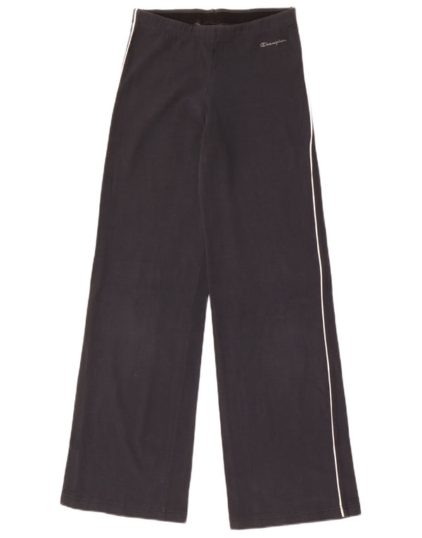 Pantaloni da tuta da donna Champion UK 8 piccoli in cotone nero